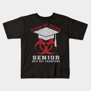 Class Of 2020 Senior Skip Day Champions Kids T-Shirt